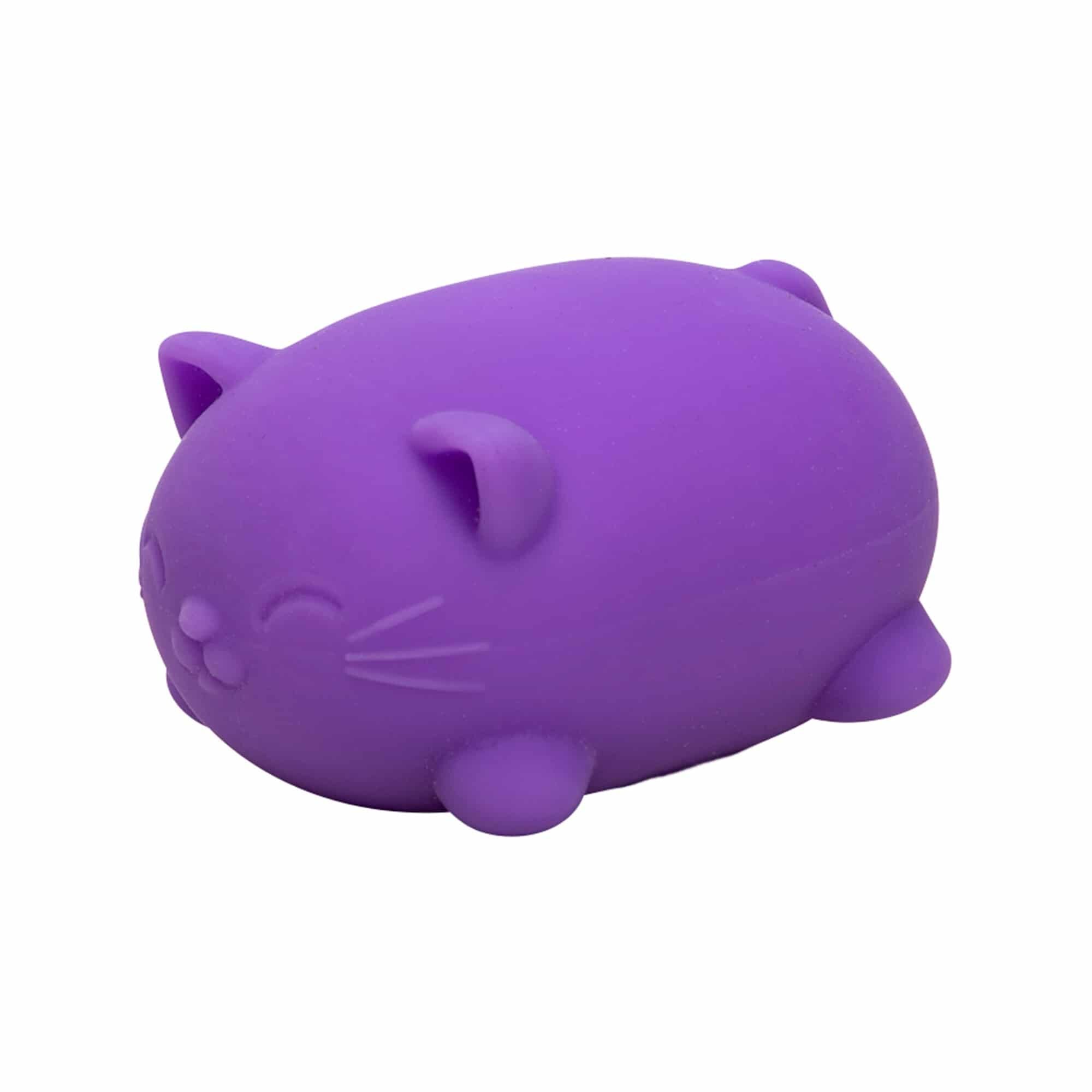 Adorable Character Cool Cats NeeDoh | Select Morning Crest - Collectible Shaggy Monster Squishable Toy Detail