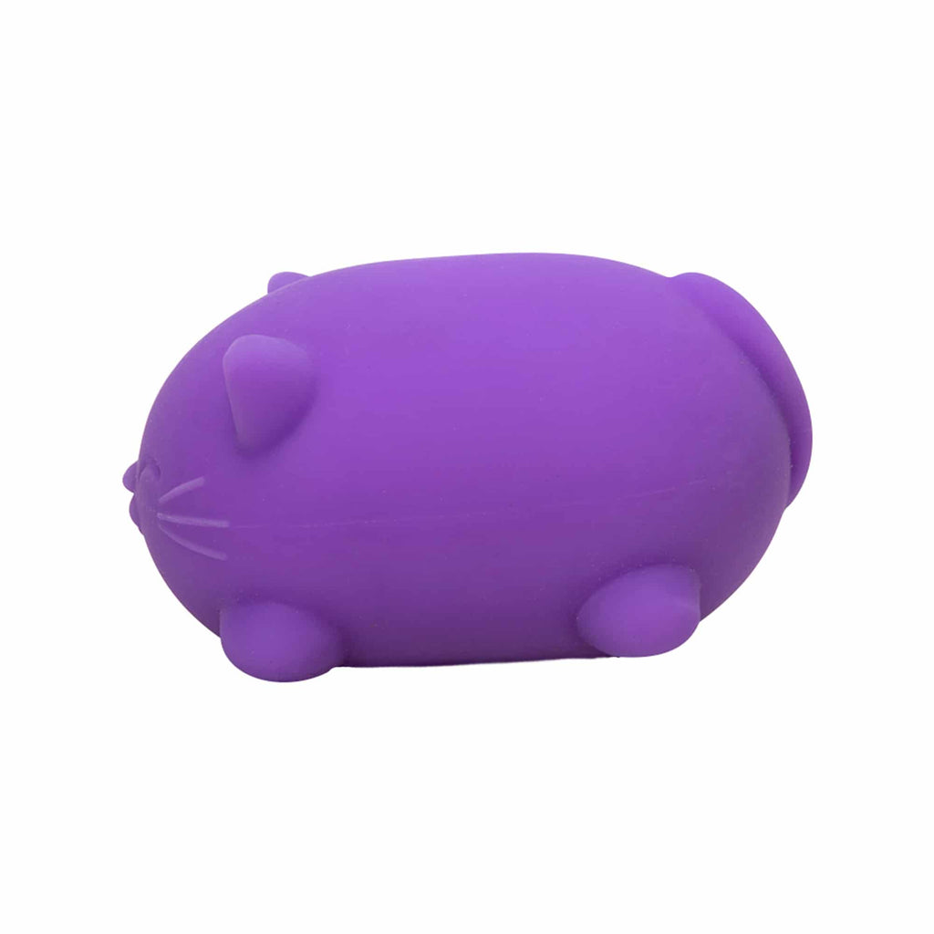 Adorable Character Cool Cats NeeDoh | Select Morning Crest - Collectible Shaggy Monster Squishable Toy Detail