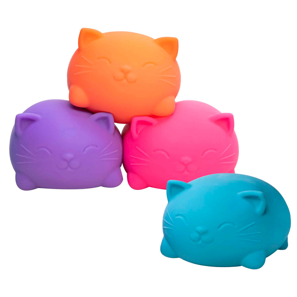 Fun Fidget Monster Super NeeDoh Cool Cats | Select Opal Prairie - Cute Animal-Shaped NeeDoh Fidget Toy for Kids Detail
