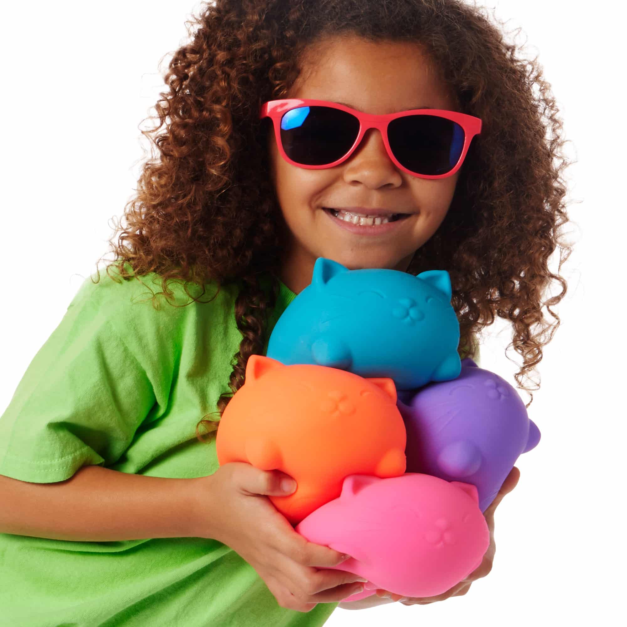 Fun Fidget Monster Super NeeDoh Cool Cats | Select Opal Prairie - Cute Animal-Shaped NeeDoh Fidget Toy for Kids Detail