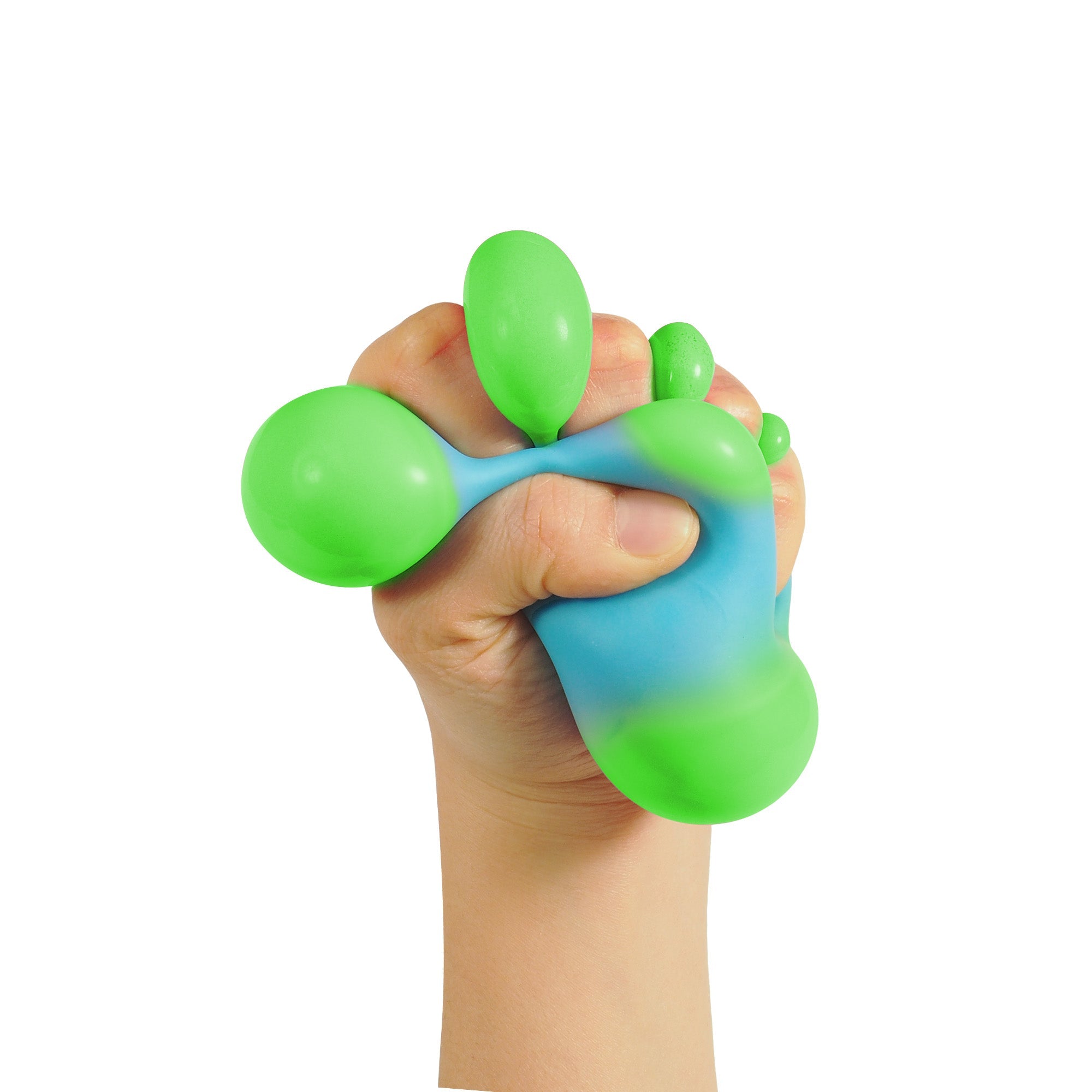 Playful Geometric NeeDoh Color Change Squeeze Heart | Reserve Opal Summit - Squishy Dohnut Sweet Treat Shaped Stress Toy Detail