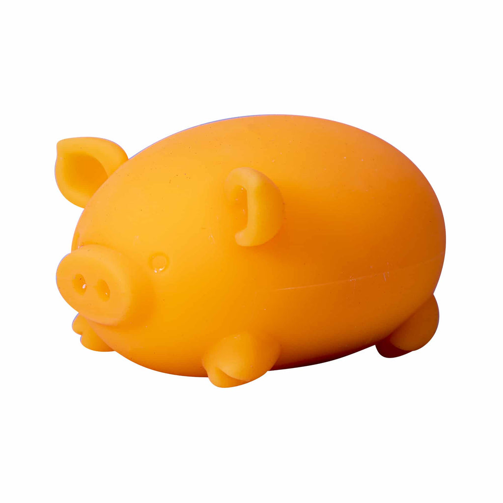 Adorable Character NeeDoh Dig’ It Pig | Select Velvet Canopy - Purrfect Cat Squishy Character Stress Toy Detail