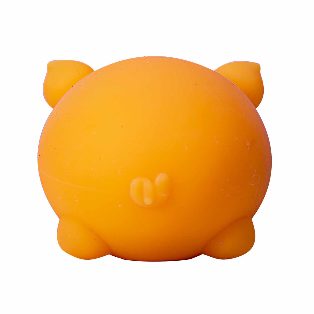 Adorable Character NeeDoh Dig’ It Pig | Select Velvet Canopy - Purrfect Cat Squishy Character Stress Toy Detail