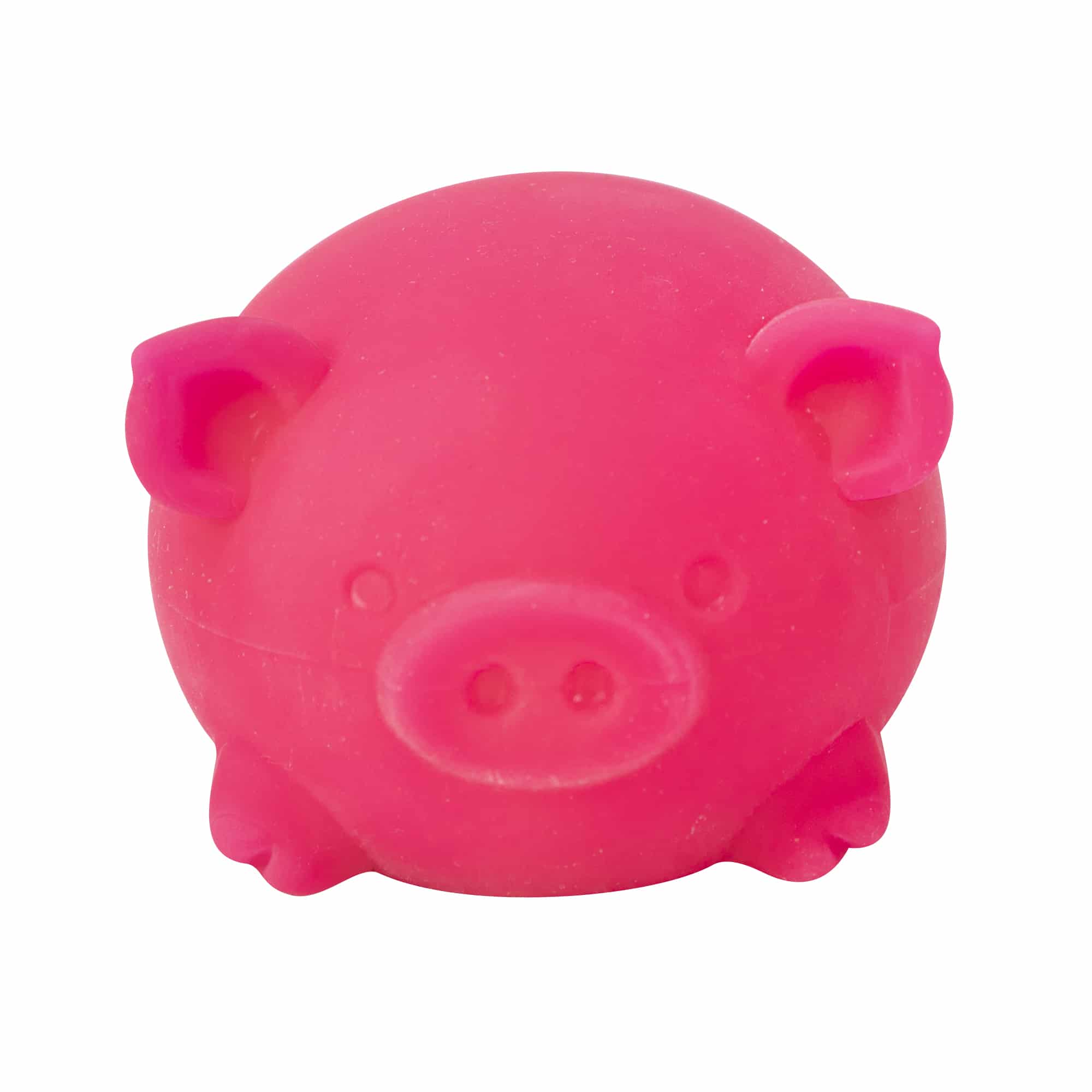 Adorable Character NeeDoh Dig’ It Pig | Select Velvet Canopy - Purrfect Cat Squishy Character Stress Toy Detail