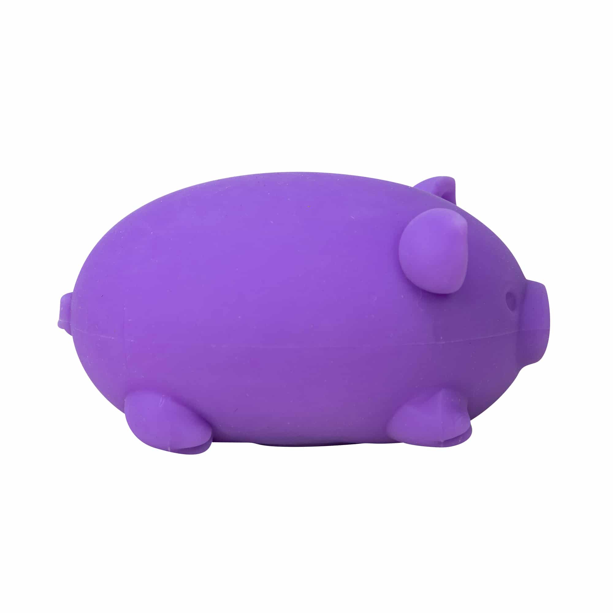 Adorable Character NeeDoh Dig’ It Pig | Select Velvet Canopy - Purrfect Cat Squishy Character Stress Toy Detail