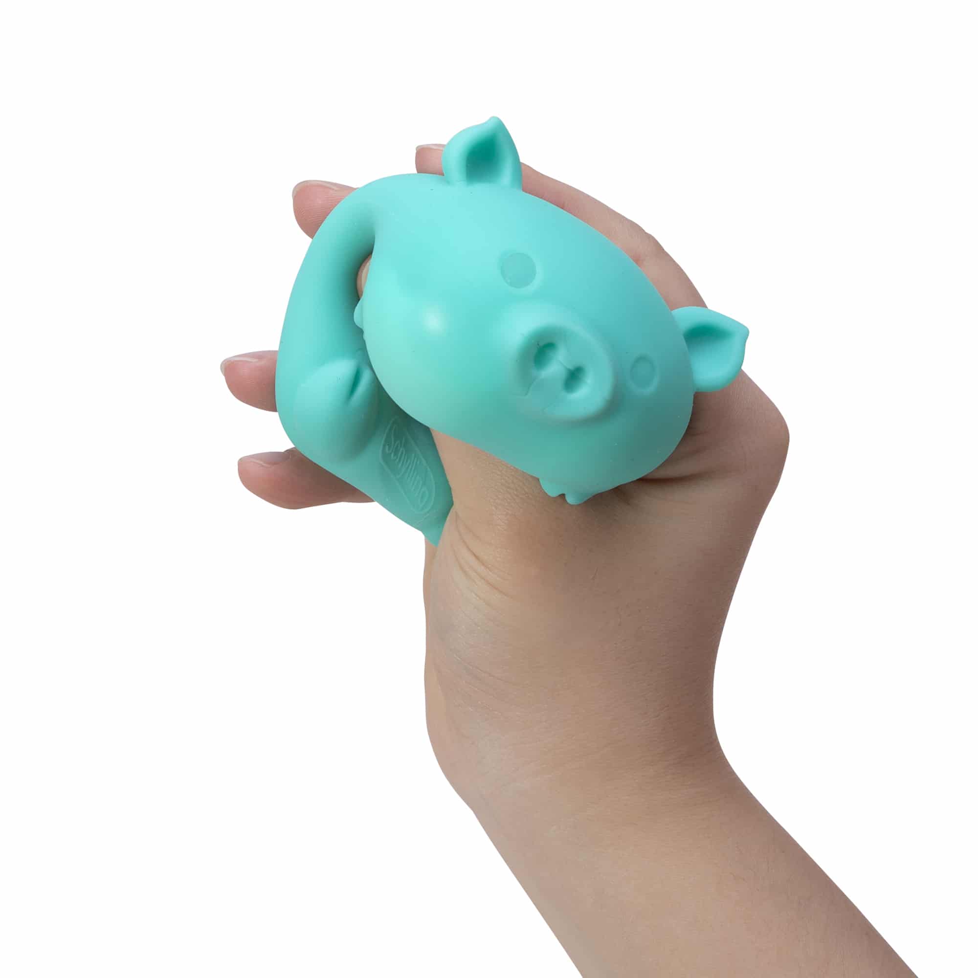 Adorable Character NeeDoh Dig’ It Pig | Select Velvet Canopy - Purrfect Cat Squishy Character Stress Toy Detail