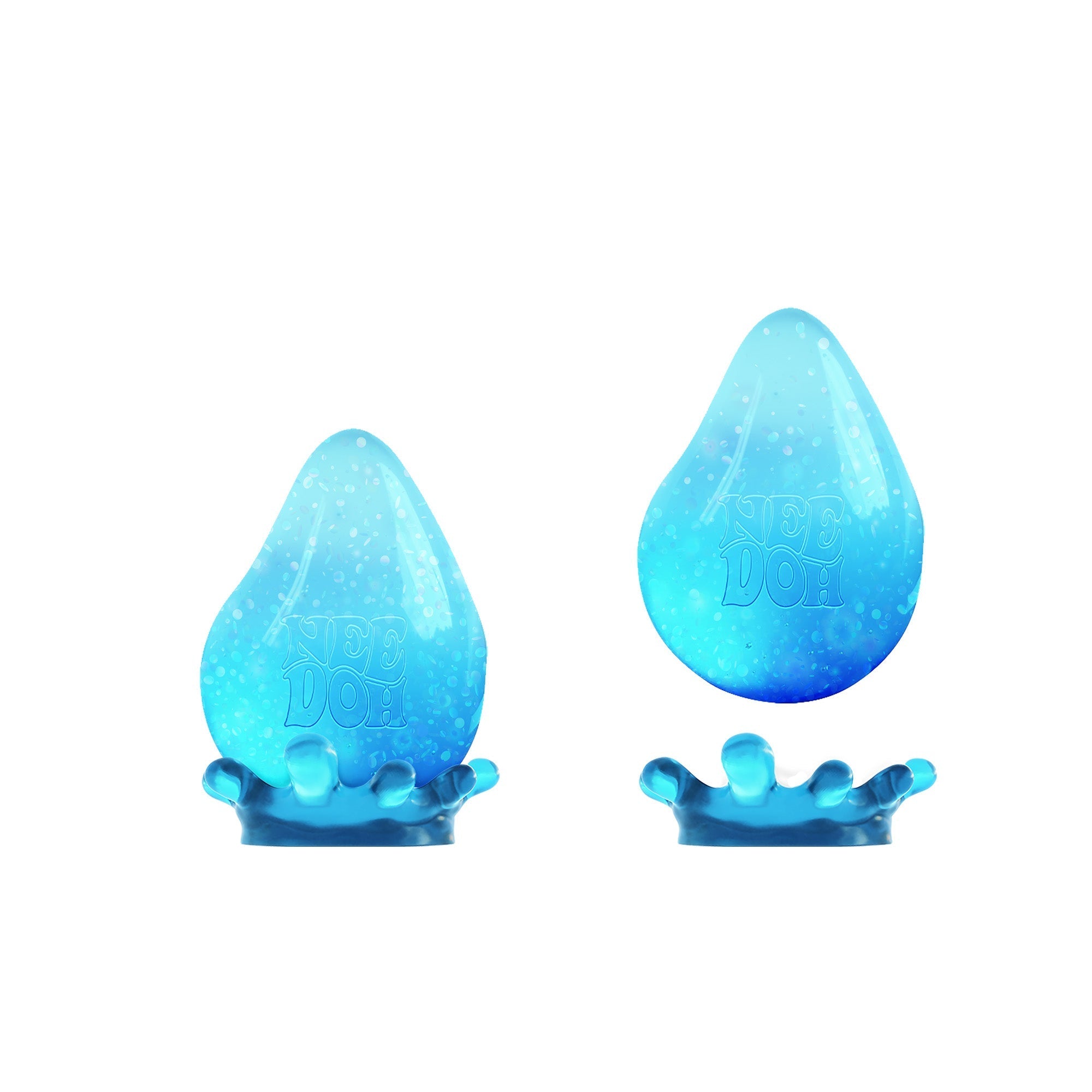 Sweet Treat Shaped NeeDoh Dream Drop | Select Linen Ridge - Deliciously Soft Cupcake Sensory Glob Detail