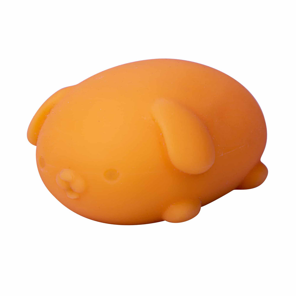 Purrfectly Squishy NeeDoh Funky Pup | Collection Canyon Shore - Collectible Shaggy Monster Squishable Toy Detail