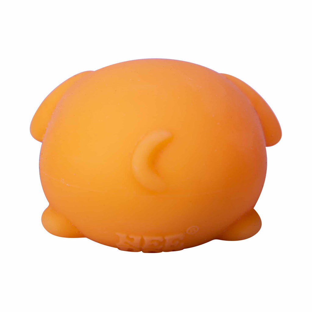 Purrfectly Squishy NeeDoh Funky Pup | Collection Canyon Shore - Collectible Shaggy Monster Squishable Toy Detail