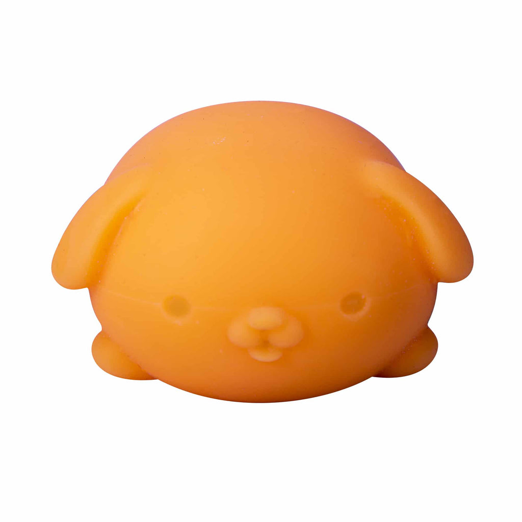 Purrfectly Squishy NeeDoh Funky Pup | Collection Canyon Shore - Collectible Shaggy Monster Squishable Toy Detail
