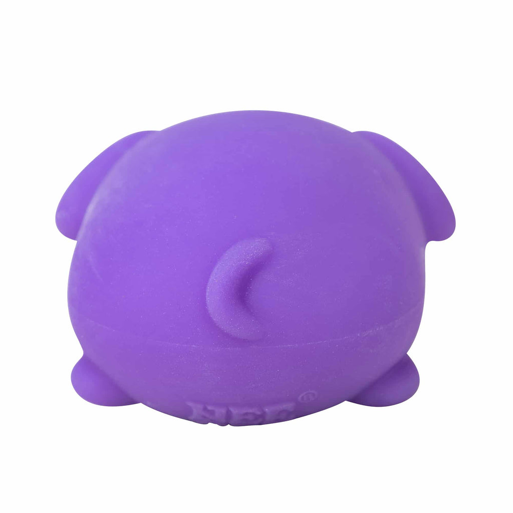 Purrfectly Squishy NeeDoh Funky Pup | Collection Canyon Shore - Collectible Shaggy Monster Squishable Toy Detail