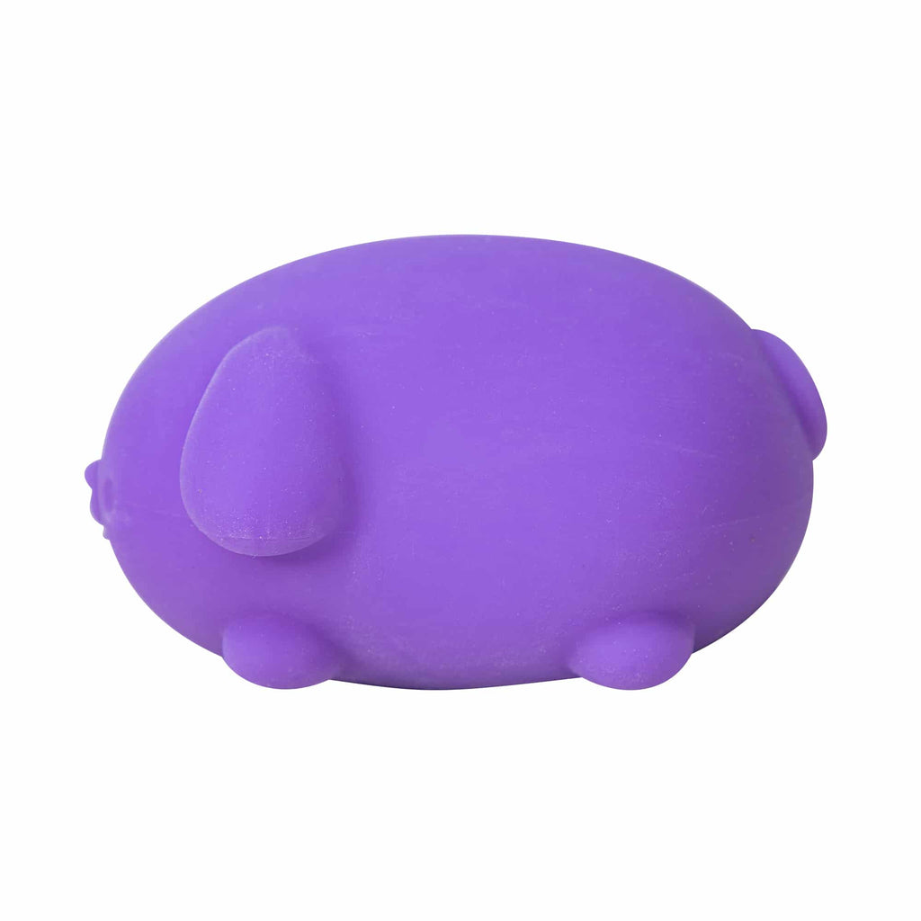 Purrfectly Squishy NeeDoh Funky Pup | Collection Canyon Shore - Collectible Shaggy Monster Squishable Toy Detail