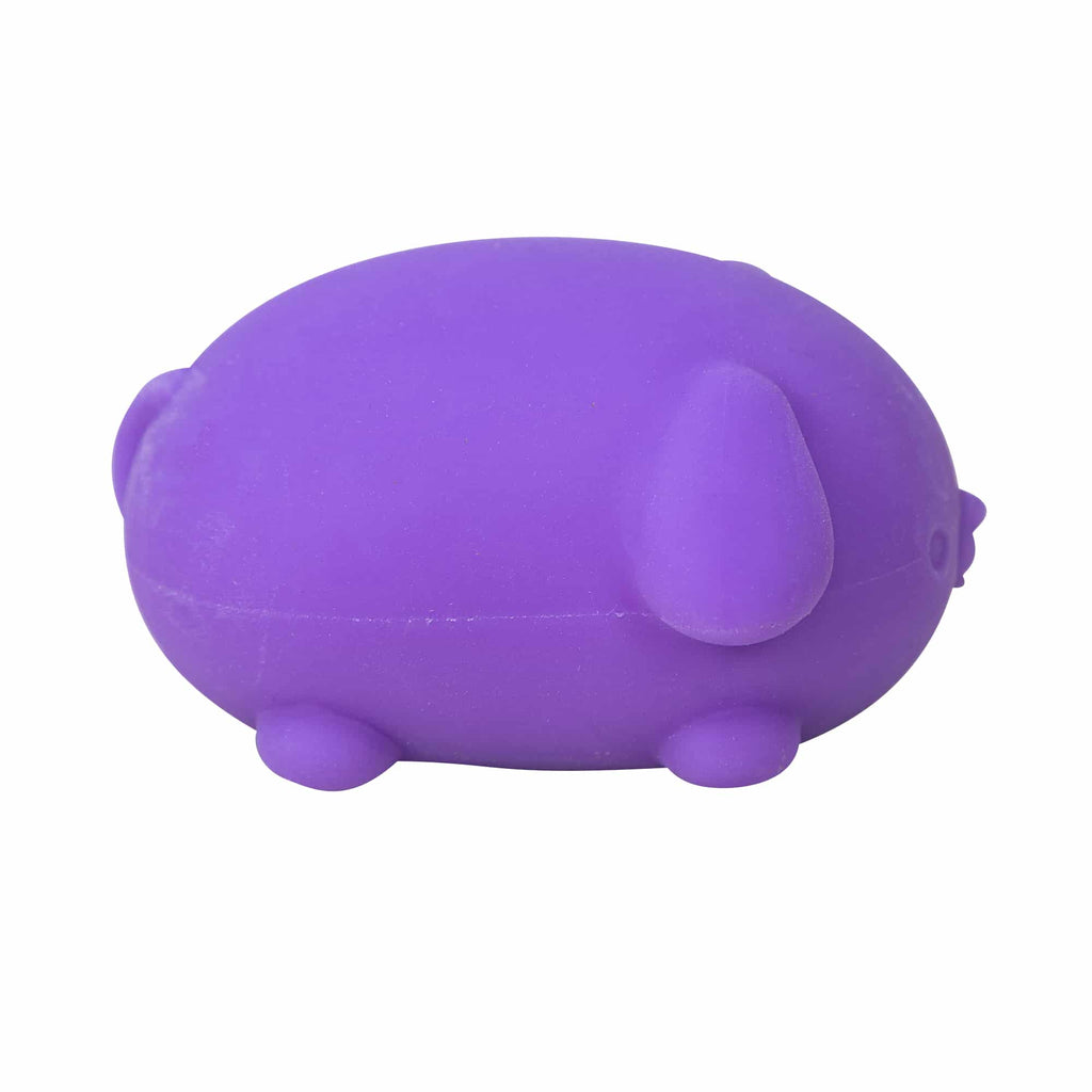 Purrfectly Squishy NeeDoh Funky Pup | Collection Canyon Shore - Collectible Shaggy Monster Squishable Toy Detail