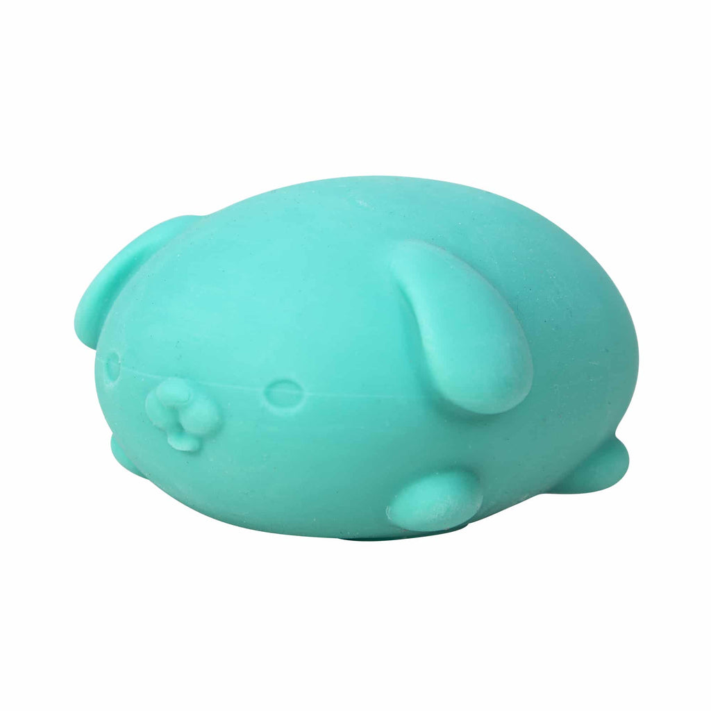 Purrfectly Squishy NeeDoh Funky Pup | Collection Canyon Shore - Collectible Shaggy Monster Squishable Toy Detail