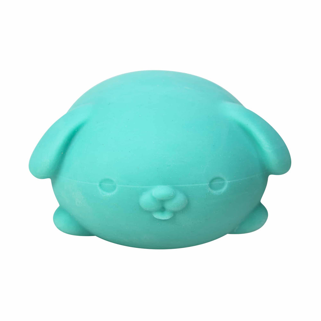 Purrfectly Squishy NeeDoh Funky Pup | Collection Canyon Shore - Collectible Shaggy Monster Squishable Toy Detail