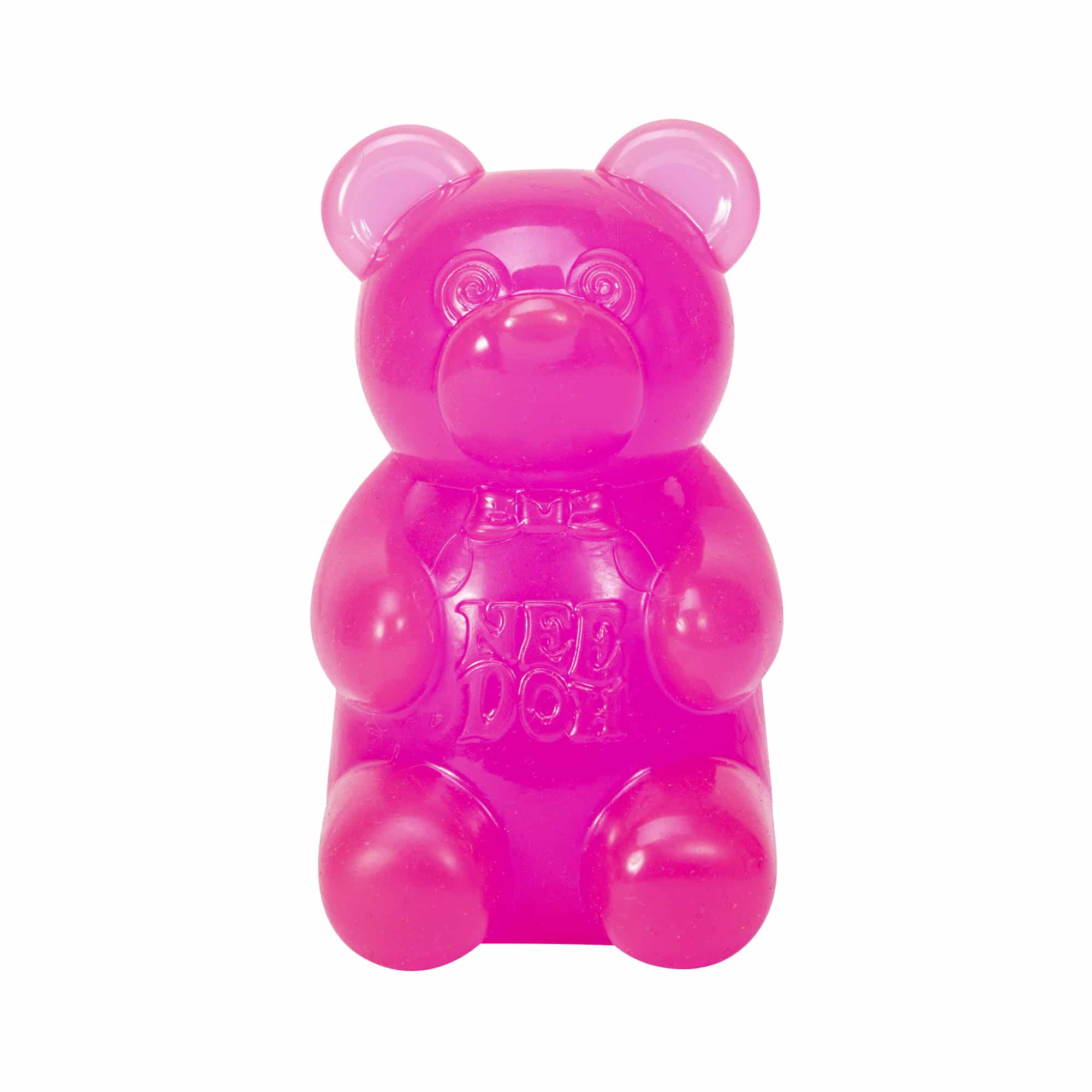 Purrfectly Squishy NeeDoh Gummy Bear | Edition Canyon Forest - Collectible Shaggy Monster Squishable Toy Detail