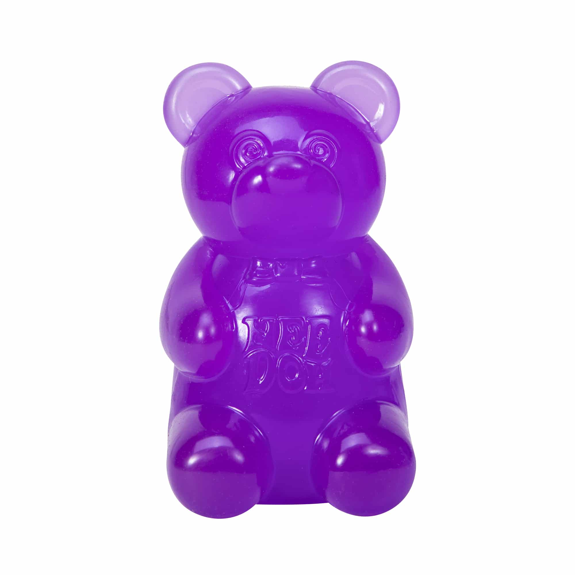 Purrfectly Squishy NeeDoh Gummy Bear | Edition Canyon Forest - Collectible Shaggy Monster Squishable Toy Detail