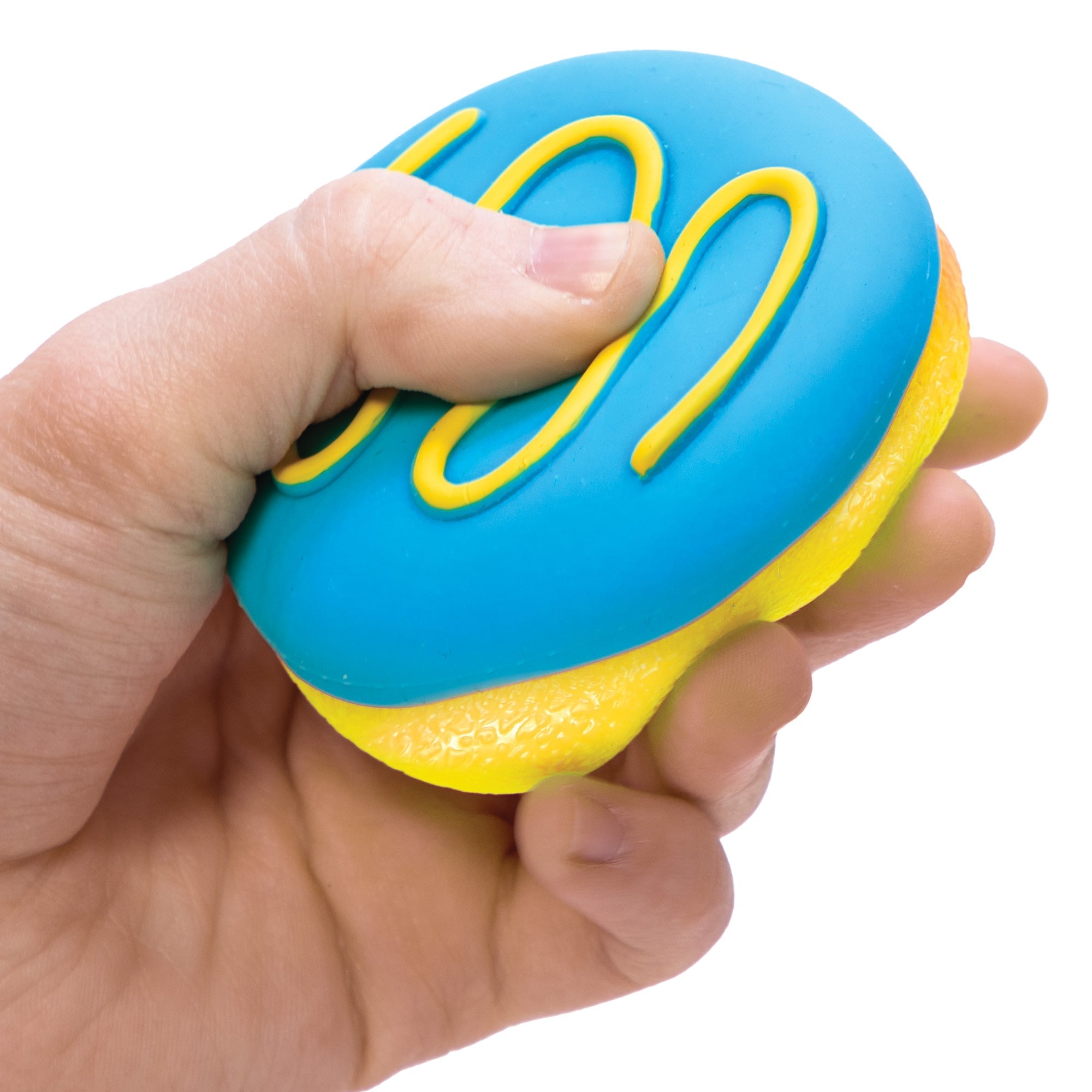 Sweet Treat Shaped Jelly Dohnut NeeDoh | Signature Seaside Lane - Deliciously Soft Cupcake Sensory Glob Detail