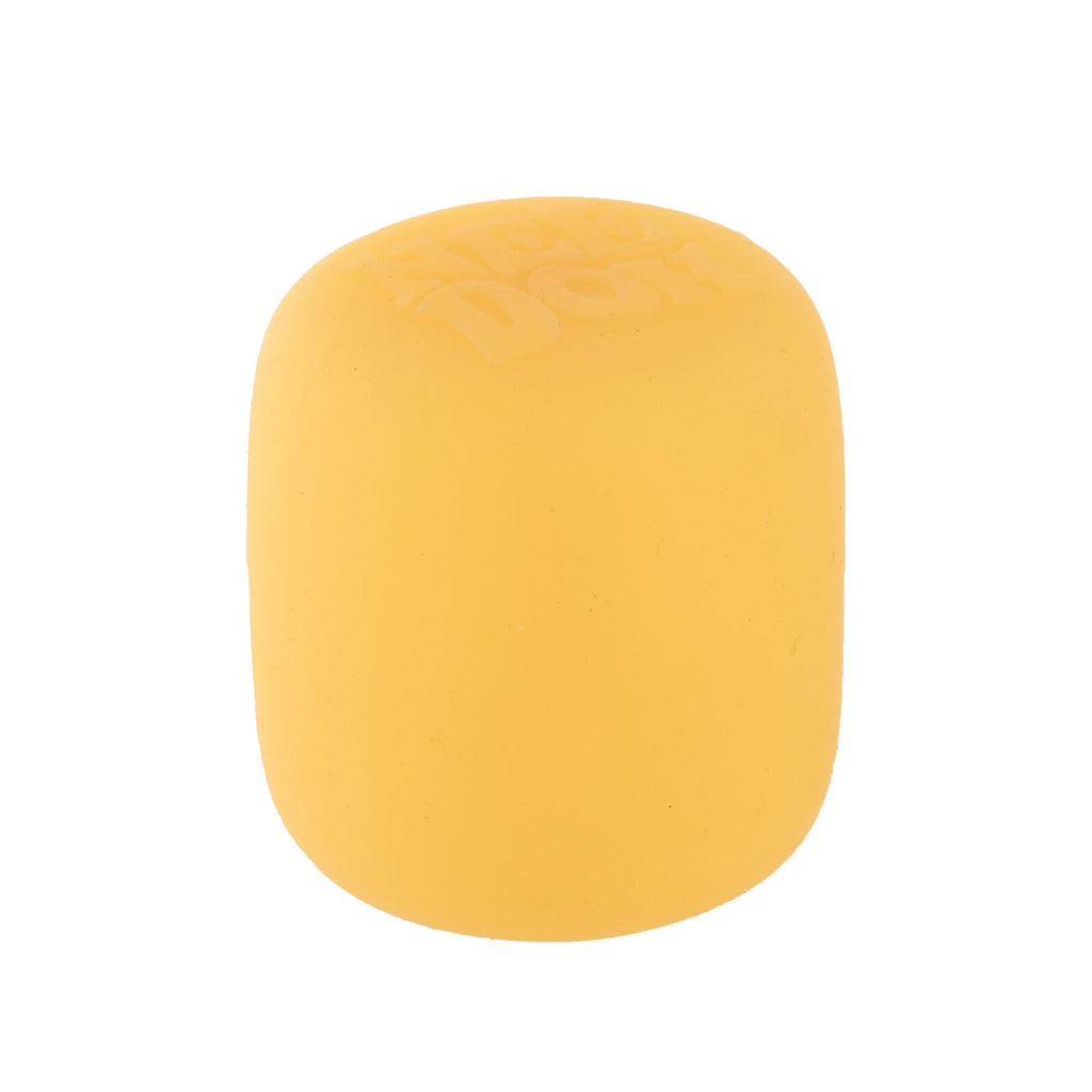 Fun Food Fidget NeeDoh Mello Mallo | Series Stone Harbor - Playful Star & Heart Shaped Geometric NeeDoh Detail