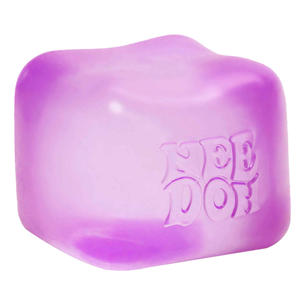 Squishable Nice Cube NeeDoh Nice Cube | Series Elm Bridge - 3-Piece Assorted Nice Cubes Pack for Fidgeting Detail