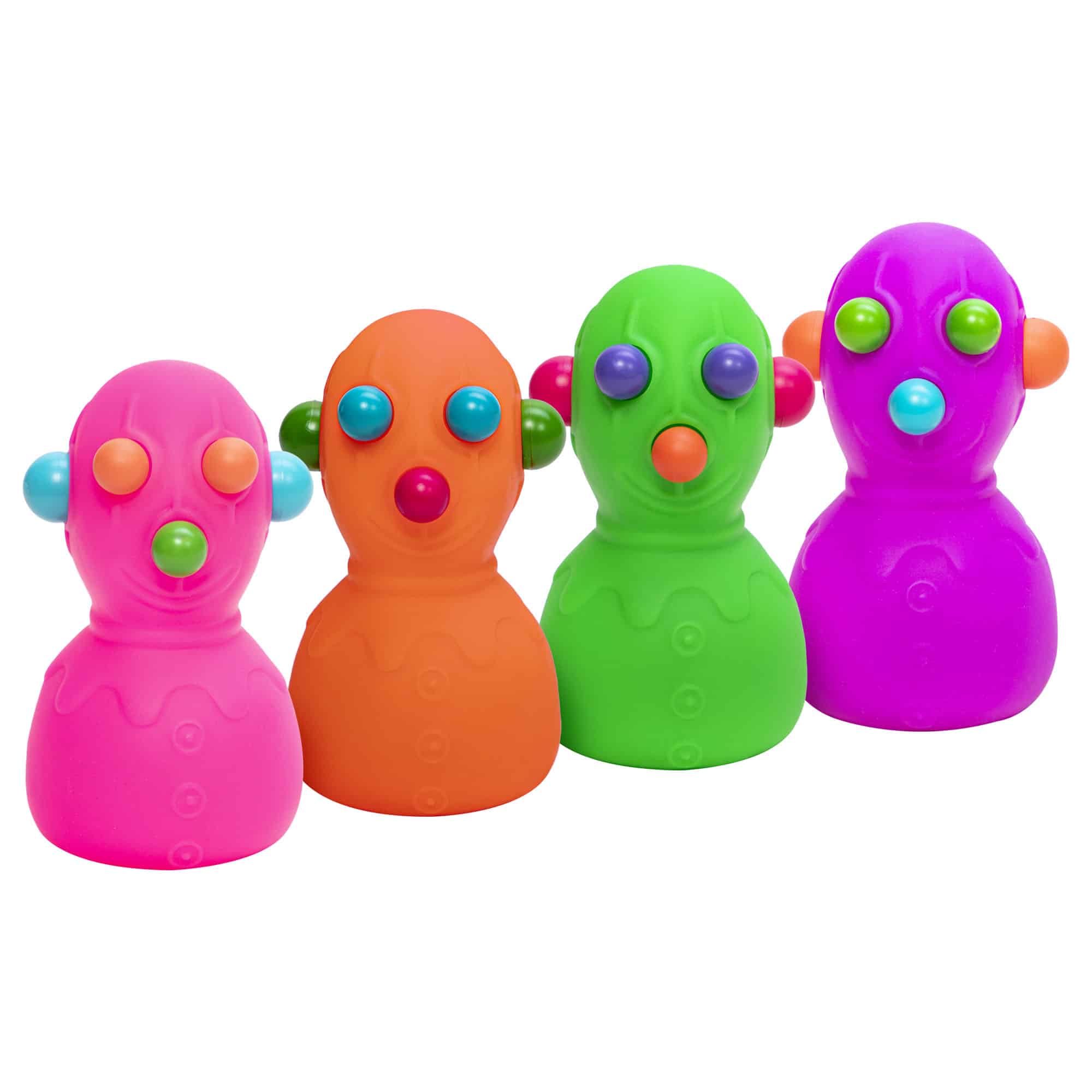 Adorable Character NeeDoh Panic Pete | Signature Seaside Bay - Purrfect Cat Squishy Character Stress Toy - Surprise Me! (Random Color)