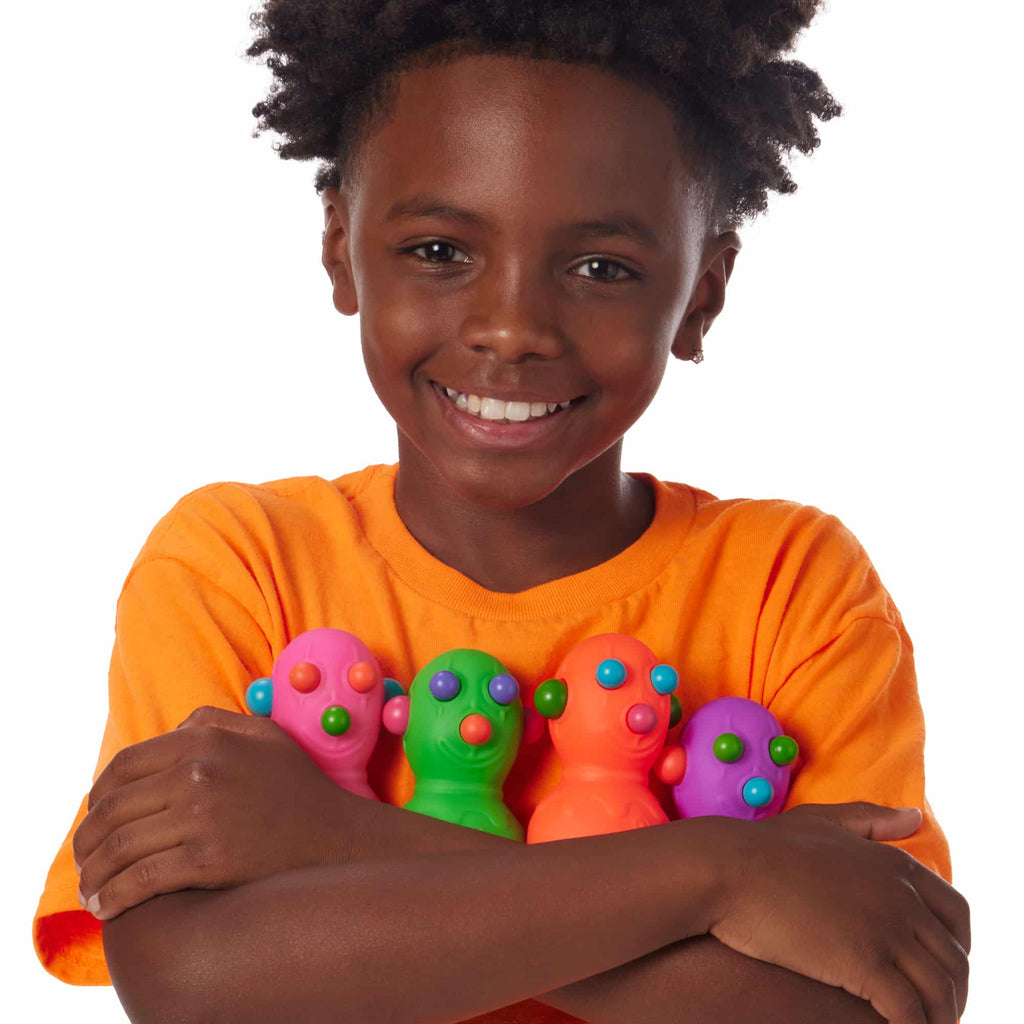 Adorable Character NeeDoh Panic Pete | Signature Seaside Bay - Purrfect Cat Squishy Character Stress Toy Detail