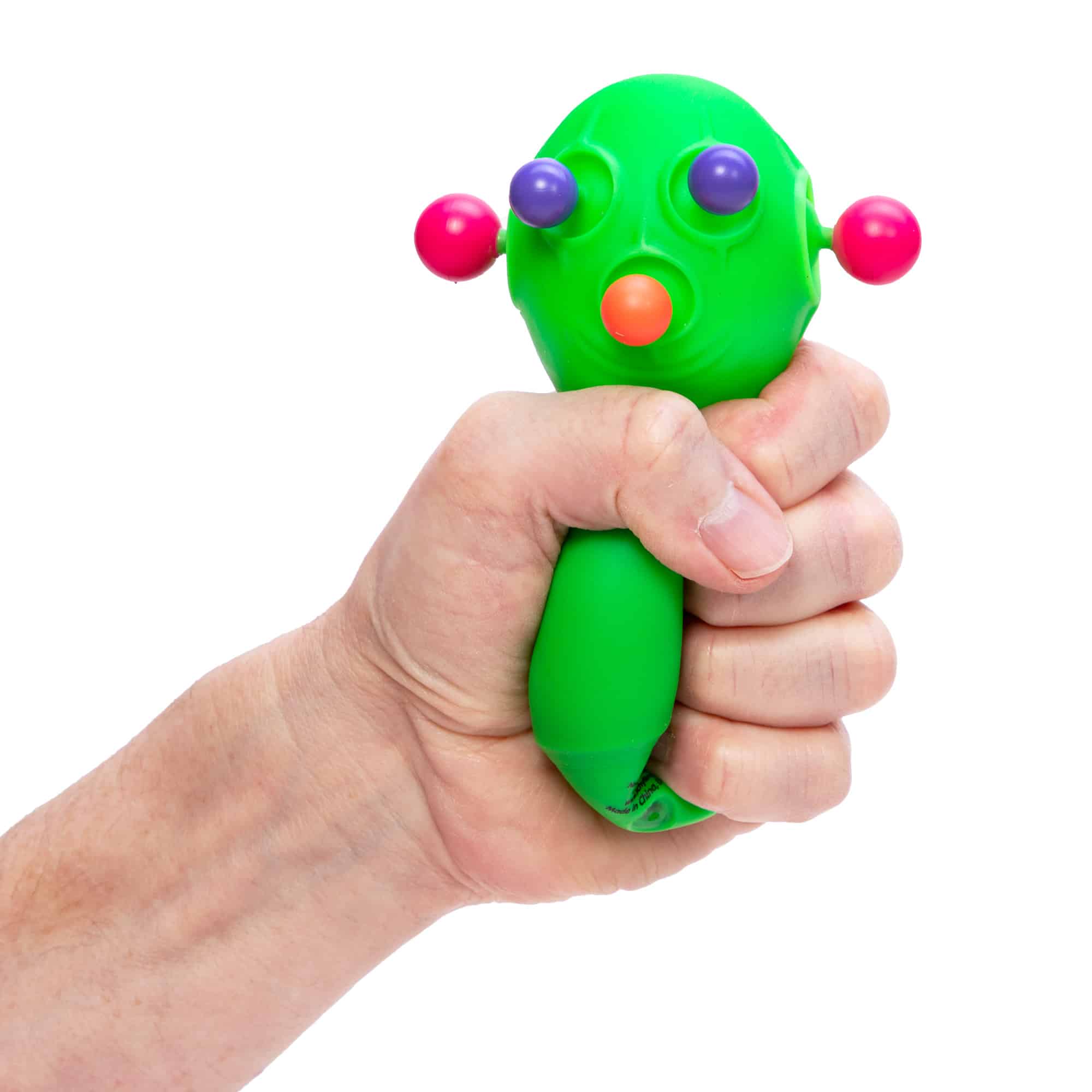 Adorable Character NeeDoh Panic Pete | Signature Seaside Bay - Purrfect Cat Squishy Character Stress Toy Detail