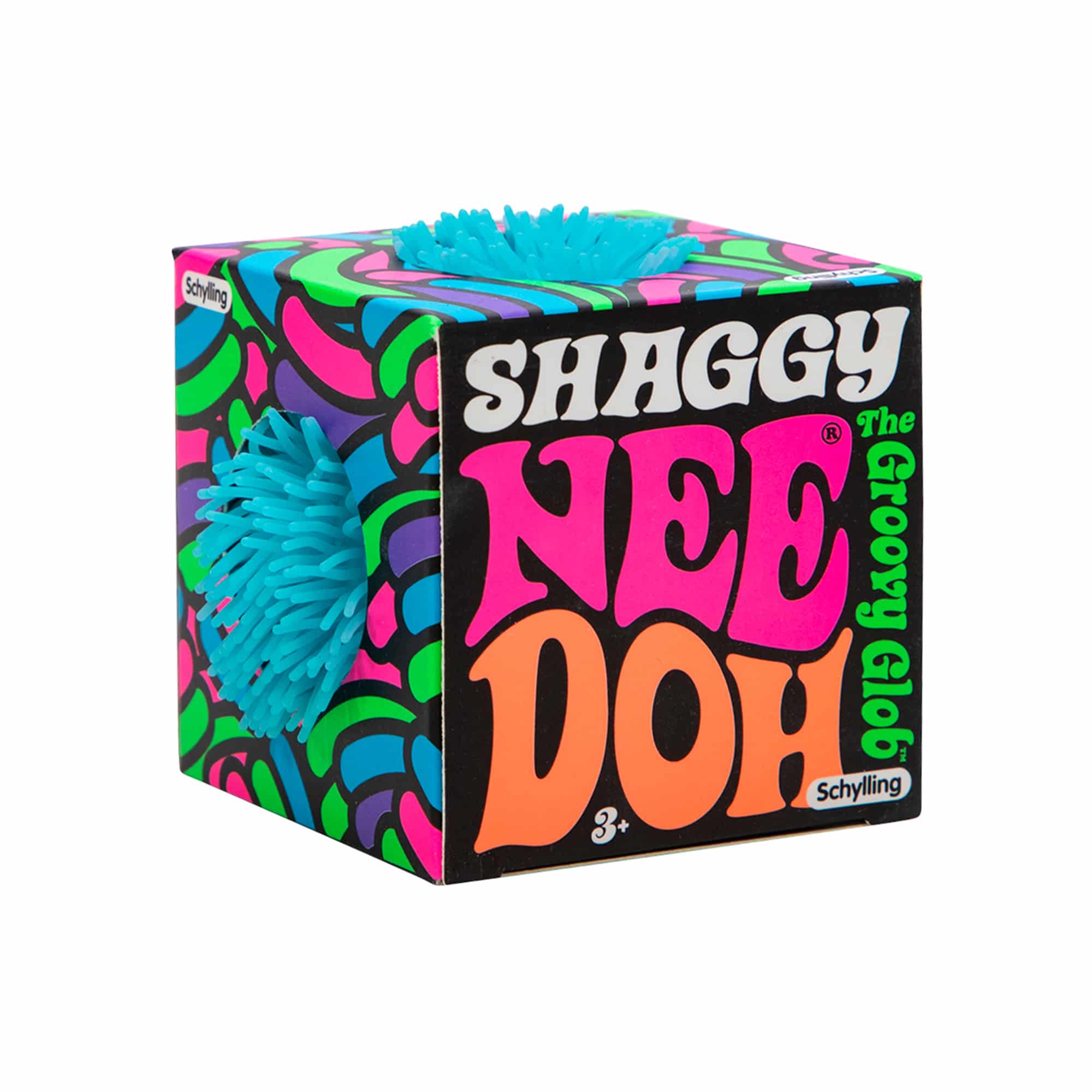 Shaggy Tactile Shaggy NeeDoh | Collection Winter Creek - Spiky Textured Groovy Glob for Sensory Therapy - Surprise Me! (Random Color)