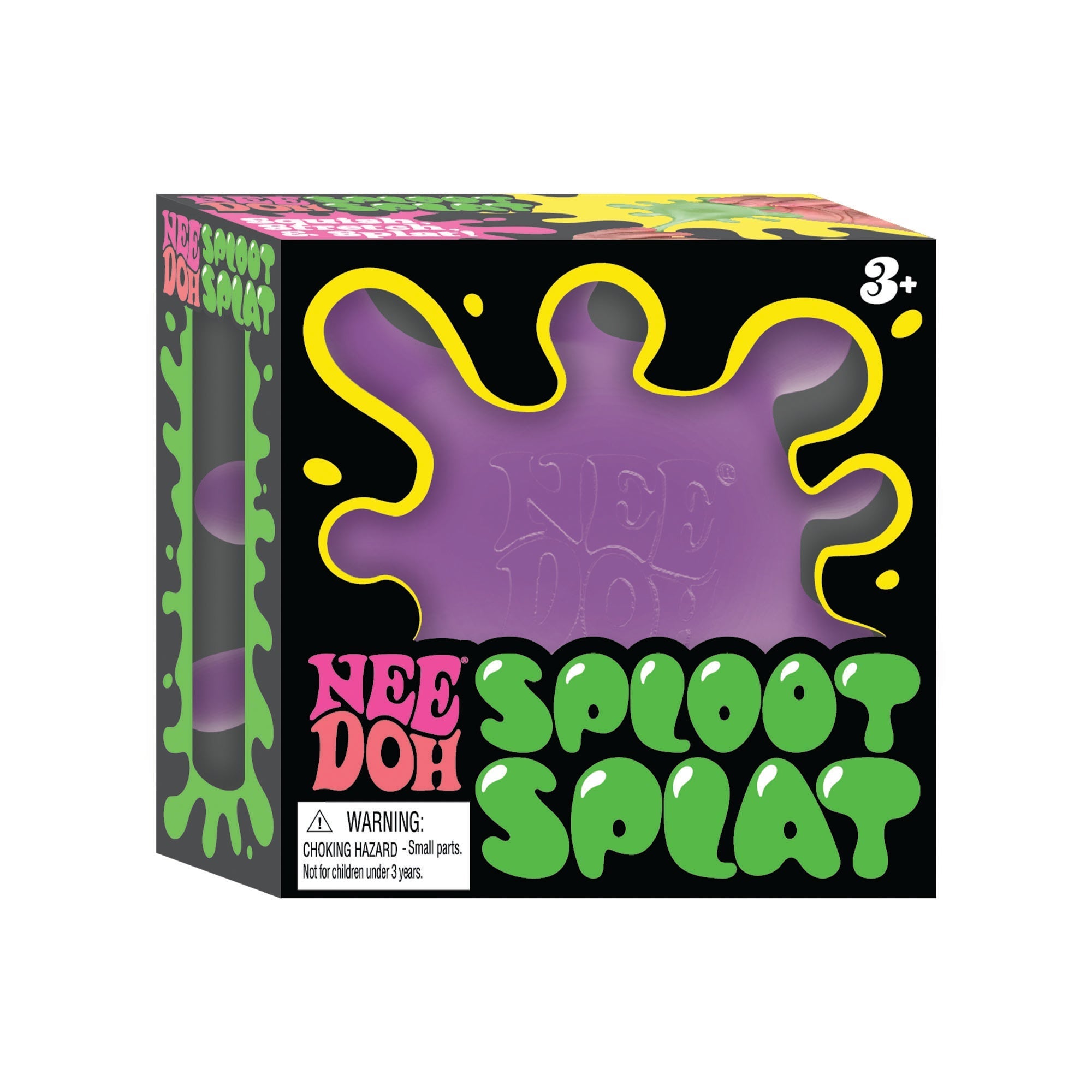 Ultra-Soothing Touch NeeDoh SplootSplat | Edition Morning Cove - Furry Coated Soft Touch Squishable Ball Detail